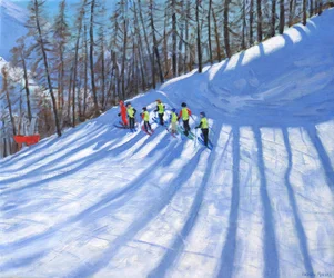 Lección de Esquí, Tignes, Francia